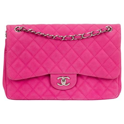 hot pink chanel purse